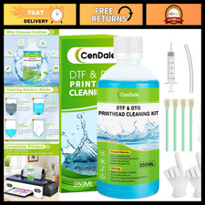 DTF Printer Cleaning Kit - 250ML Universal Print Head Cleaner for DTF/DTG Printe picture