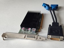NVIDIA Quadro NVS 300 512MB PCIe DMS-59 GPU + Dual VGA Adapter 625629-001 picture