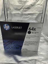 New Genuine HP 64X Black Dual Pack High Volume Toner Cartridges CC364X  picture