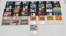 Lot of 22 Vintage PC 3.5” Floppy Disk Game Demos from PC Gamer / PC Zone picture