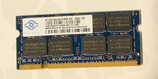 Nanya 2GB DDR2 800MHz PC2-6400S Laptop RAM NT2GT64U8HD0BN-AD Tested picture