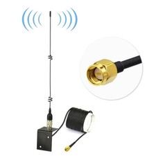 5dBi 700MHz-2600MHz 4G LTE Bracket Mount Antenna Aerial with SMA Male 3m Adapter picture