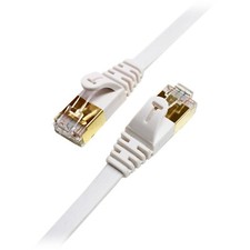 Flat Cat7 Cable Ethernet Network High Speed Patch Cord RJ45 Cat 7 Internet LOT picture