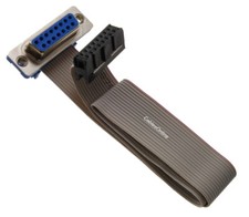 DB15 Female to 16-Pin (2x8) IDC Female Motherboard Header Game-Port Adapter picture