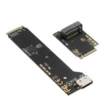 CY 2280 M.2 M-key NVME PCI-E5.0 4.0 to Oculink & SSD Adapter SFF-8612 SFF-8611 picture