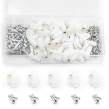 50 PCS Plastic Circuit Board Standoffs and Screws for Motherboards picture