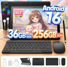 Android 16 Tablet 36GB+256GB Wifi 10.1