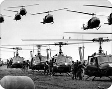 Vietnam War Rare Photo  Hughys Brave and patriotic Men Mousepad  Mouse Pad picture
