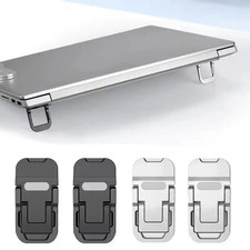 2pcs Mini Foldable Laptop Stand Adjustable Invisible Notebook Riser - NEW picture