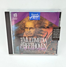 Microsoft Multimedia Beethoven Ninth Symphony PC CD-ROM Vintage Interactive picture