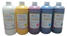 Cyan Textile Garment Ink For Epson F1080 XP600 Printhead DTF Printer 1000ml picture