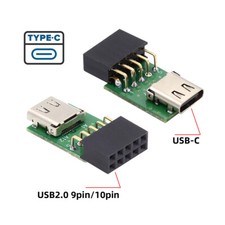USB 3.1 Type C USB-C Female to USB 3.0/2.0 Header Adapter Motherboard PCBA picture