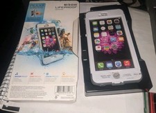 GENUINE Lifeproof  NUUD Waterproof Case for iPhone 6 Plus White/Gray NEW/SEALED picture