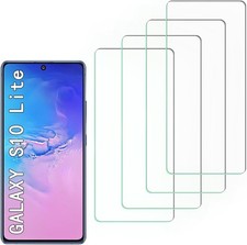 4 Pack Tempered Glass Screen Protector for Samsung Galaxy S10 Lite, Scratch Resi picture