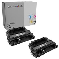 DI Compatible Toner Cartridge Replacements for 90A (2 Pack - Black) picture