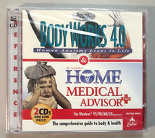 Body Works 4.0 Human Anatomy and Dr Schueler's Home Medical Advisor PC 2 CD Set picture