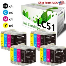 16-PacK LC51 LC-51 Ink Cartridge for Brother MFC-230C 240C DCP-560CN MFC-465CN picture