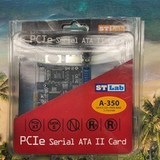 STLAB A-350 Dual Channel Serial-ATA II 3.0 Gbps PCI Express Controller Card/RAID picture