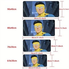 1pc an Extra-Large Gaming Mouse Pad Featuring an Invincible Theme - It Has Sti picture