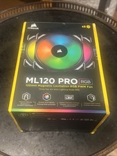 3 Corsair ML120 PRO RGB LED PWM Premium + 1 ML120 PRO LED White MagLev Fans picture