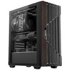 Oak Wood ATX PC Case, 4 x 120mm 3 Pin Non-PWM Case Fans Pre-Installed, Type-C... picture