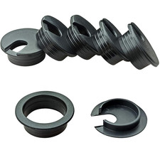 6Pcs Desk Grommet 1-3/8 Inch Plastic Wire Cord Cable Grommets Hole Cover picture
