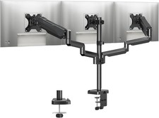 Triple Monitor Stand Mount - 3 Monitors Desk Mount for Computer Screens picture