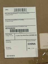 NEW Genuine Sealed Xerox 497K08250 1 Line Fax Kit And Fax Xerox WorkCentre 5325 picture