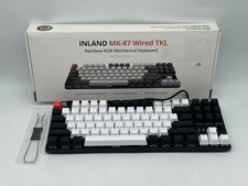 Inland MK-87 Mechanical RGB Backlit Wired Gaming Keyboard - Black picture