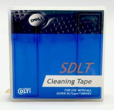 Dell SDLT Cleaning Tape for Super DLT Tape Drives NEW OPEN BOX 20 Cleanings picture
