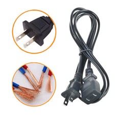 OmiLik 5ft US Male-Female USA Saver Extension Power 2 Outlets AC Cord Cable 250V picture
