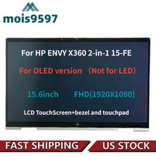 New N47925-001 For HP ENVY X360 2-in-1 15-FE FHD OLED LCD Touch Screen Assembly picture