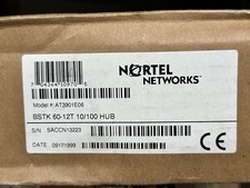 Nortel Networks BayStack 60-12T AT3901E06 12-Port 10/100 Ethernet Hub NOS picture