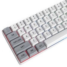 CSA Profile 118 Keys DoubleShot PBT Keycap Custom Keycaps Grey Set picture