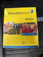 Rosetta Stone Homeschool Deutsch German Level 1,2 See Description picture