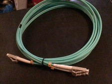 Five x OM3 LC/PC Fiber Optic Patch Cable Multimode Duplex 50/125 LC PC 3.0mm 3M picture
