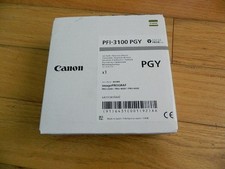 2028 Genuine Canon 160ml Photo Gray Ink Tank PFI-3100PGY Pro-2600/4600/6600 NEW picture