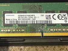 Samsung 4GB DDR4 SODIMM 3200MHz 1Rx16 PC4-3200AA-SC0-11 SDRAM Laptop Memory picture
