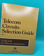 Telecom Circuits Selection Guide 1983 - Texas Instruments - VLSI/LSI - 77 pages picture