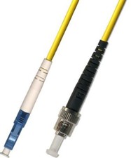 10M Singlemode Simplex Fiber Optic Cable 9/125 LC ST Patch Cable Patch Cord picture