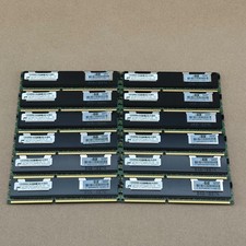 Micron 48GB 12x4GB DDR3-1333 PC3-10600R ECC Server RAM MT36JSZF51272PZ-1G4F1AB picture