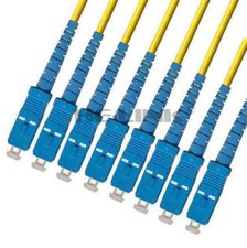 150M SC-SC Indoor Armored Singlemode 8 Strands Fiber Patch Cord picture