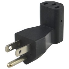 Conntek 30010 U.S 3 Prong 5-15P Plug to IEC C13 125-Volt Adapter picture
