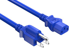 Cableleader 2Ft 18 AWG Universal Power Cord IEC320 C13 to NEMA 5-15P picture