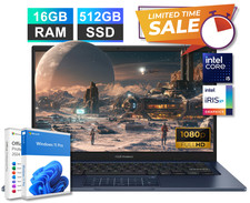 2026 ASUS Vivobook 14 FHD Laptop 13th Intel i5, 16GB RAM 512GB SSD, Pro Office picture
