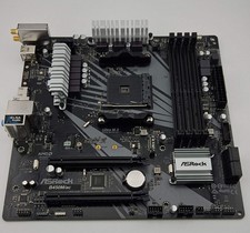 ASRock B450M/ac R2.0 AM4 Micro ATX Motherboard WiFi Excellent picture