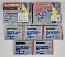 3M DC 2120 Mini Data Cartridge 120MB Box of 17 - New in sealed wrappers picture