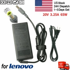 65W AC Adapter Charger For Lenovo Thinkpad X100e X120e X121e X130e X131e X200 US picture