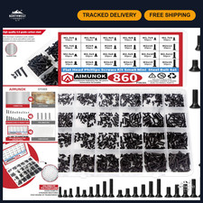 860Pcs Computer Screws Kit M1.2-M3 for Laptop & PC Repair, Fasteners Set picture