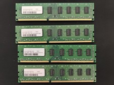 4Pcs  4GB X 4 16GB DDR3 1600 (PC3-12800) Samsung chips picture